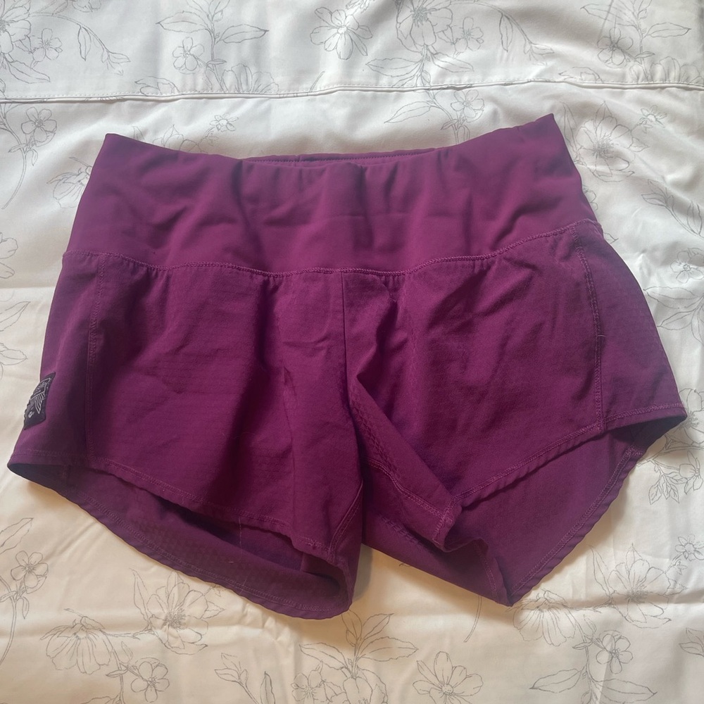 Oiselle Purple Athletic Shorts